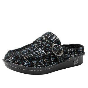 NWOT Alegria Brigid Winter Tweed Clog